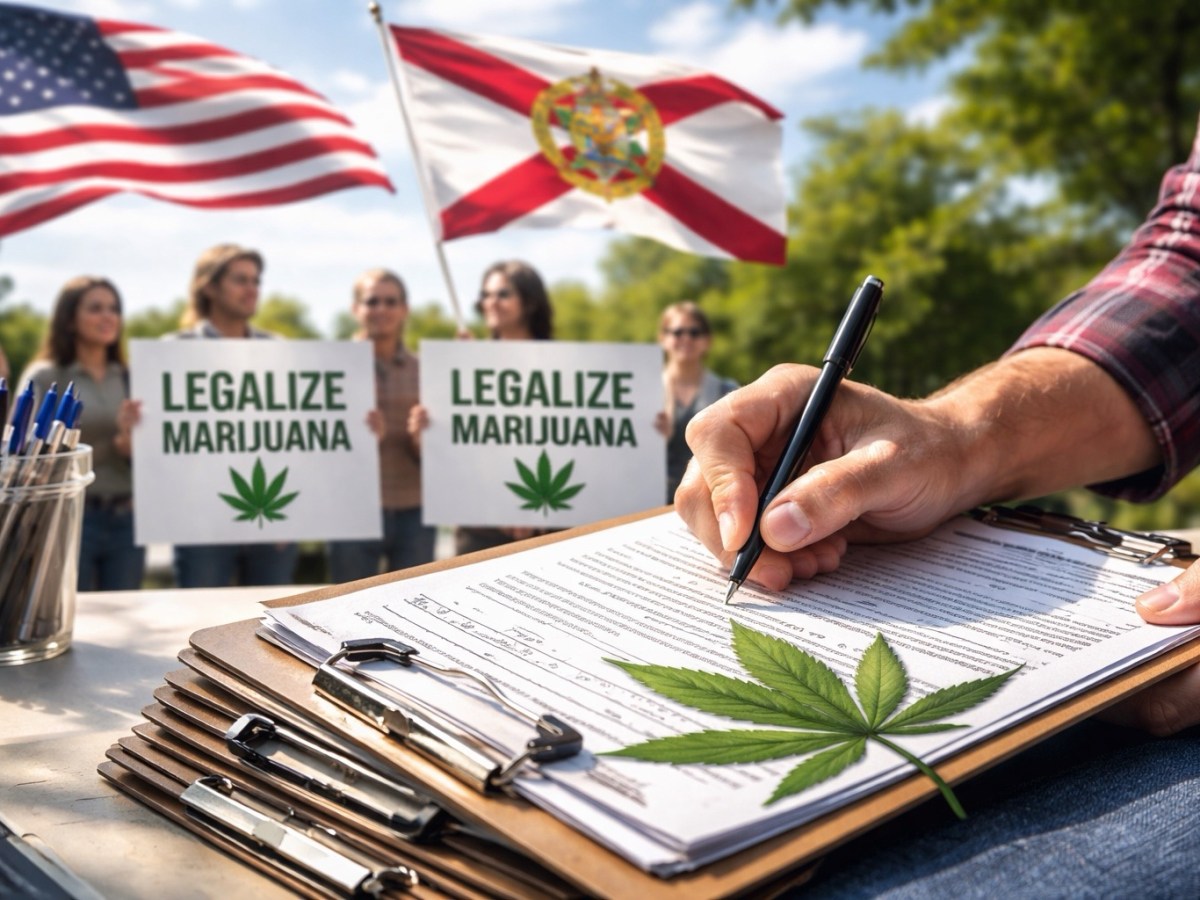Florida Marijuana Ballot Effort Stumbles as Thousands of Petition Signatures Ruled&nbsp;Invalid