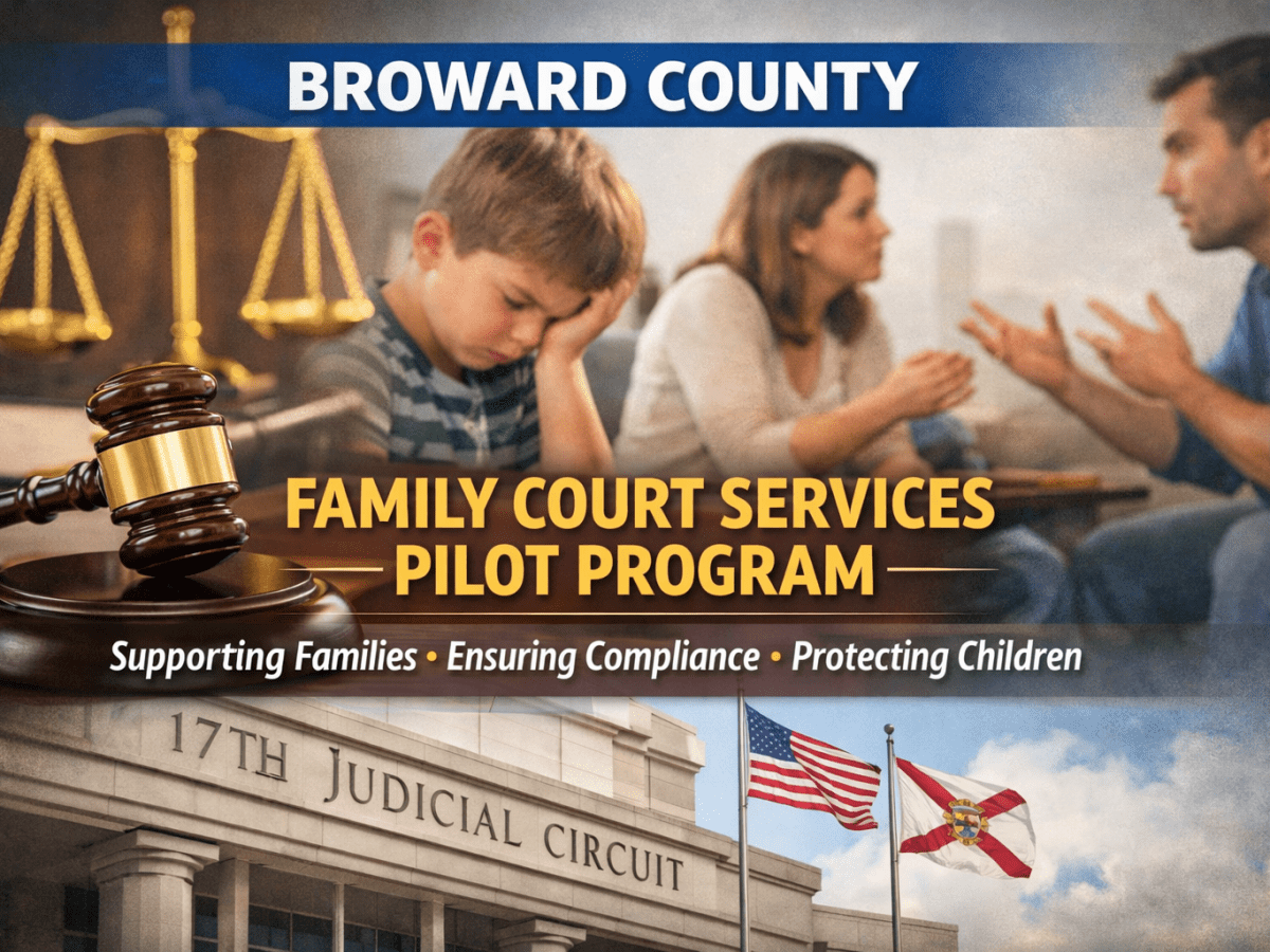 Broward Courts Launch Family Court Services Pilot to Improve Accountability and Child-Focused&nbsp;Outcomes