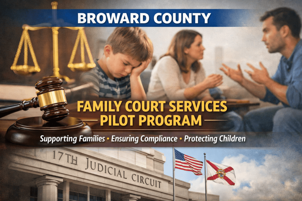 Broward Courts Launch Family Court Services Pilot to Improve Accountability and Child-Focused&nbsp;Outcomes